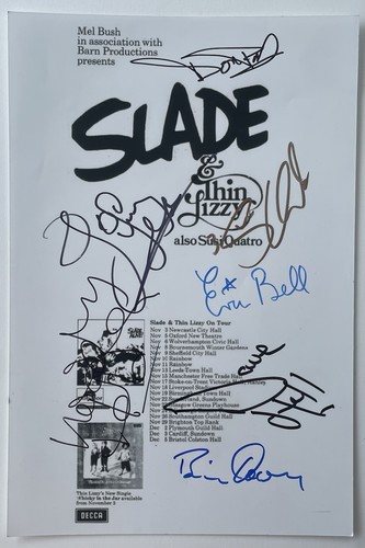 Signed slade holder lea hill - slade,